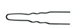 Comair Lockennadeln schwarz, 4,5cm, ⌀ 1,10mm
